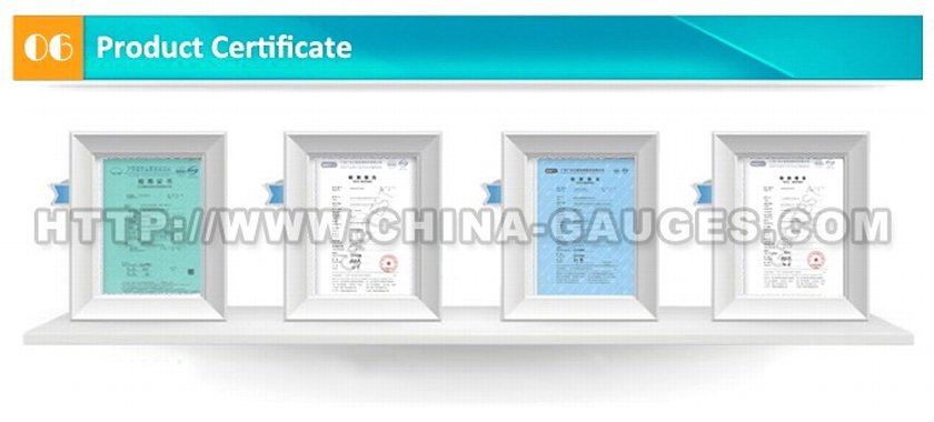 products certificate